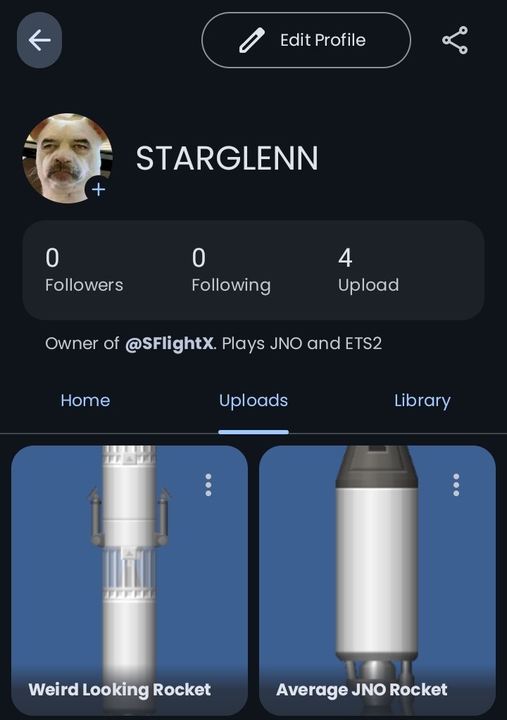 starglenn_'s tweet photo. @sFlightXJNO's Blueprint sharing and editor for SFS, @sflightx_ App is now getting a major revamp! In the past month, we have implemented:

✓ Search Feature
✓ Edit your profile
✓ Edit your posts
✓ Delete your posts
✓ preventing duplications

And the app will be updated soon! https://t.co/ClKhct9rRV