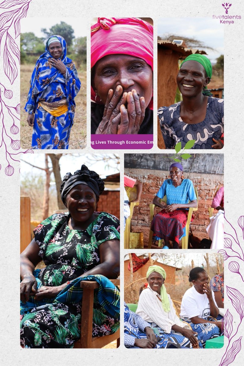 Fivetalents_KE's tweet image. Why we do what we do?
Because of the smiles on our mothers, sisters, grandmothers, nieces, and aunties , women whose strength shapes nations. 💛
Every empowered woman is a story of hope.
#WhyWeDoWhatWeDo #WomenLead #Empowerment #FiveTalentsKenya