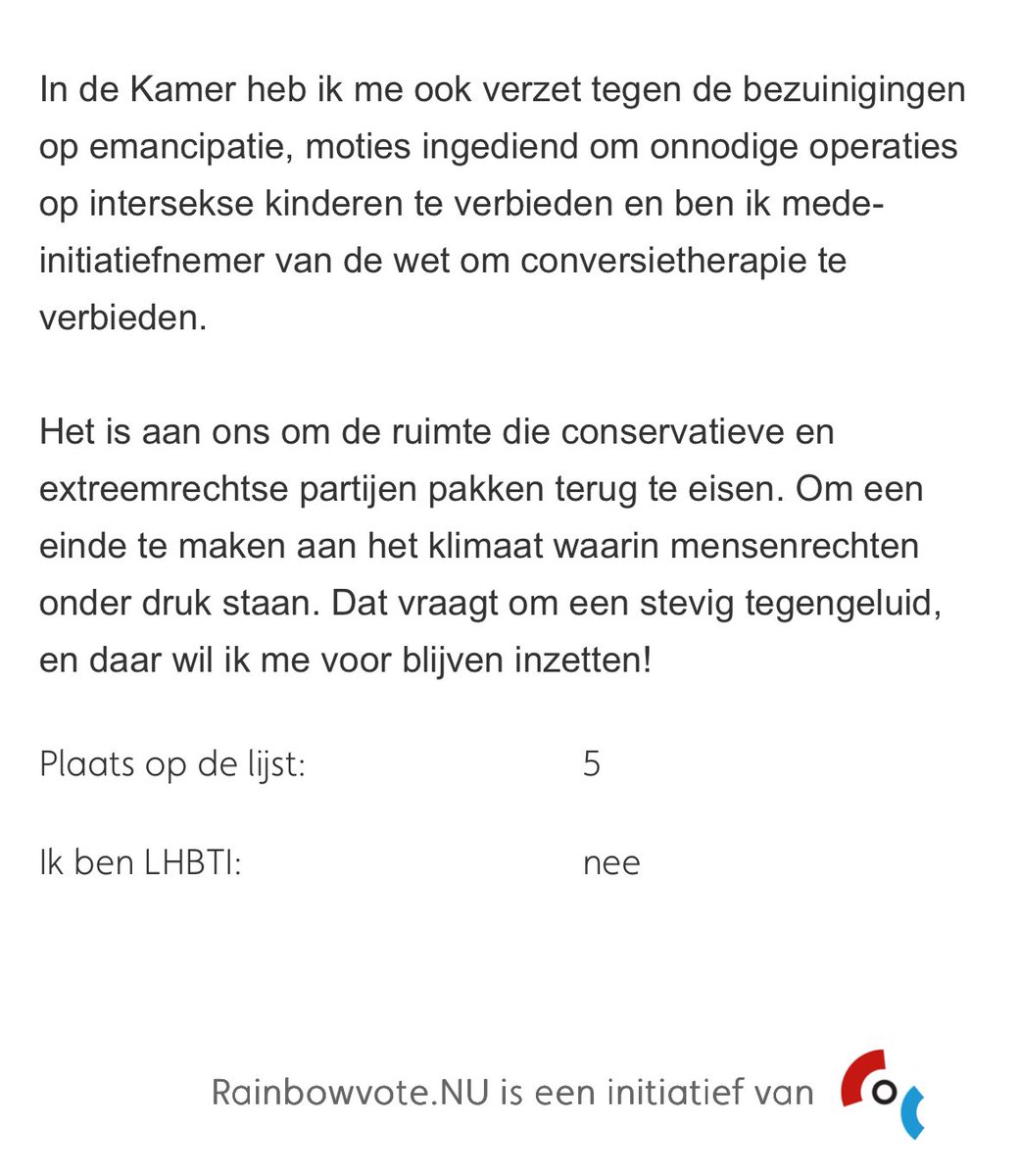 Lisawesterveld's tweet photo. Deze verkiezingen gaan over meer dan de keuze tussen links of rechts.

Ze gaan over mensenrechten, en over de positie van minderheden.

Op de website van het COC meer informatie over de standpunten van partijen. 

https://t.co/LlGoFpE1Rv

#Rainbowvote https://t.co/i4laUK58BN