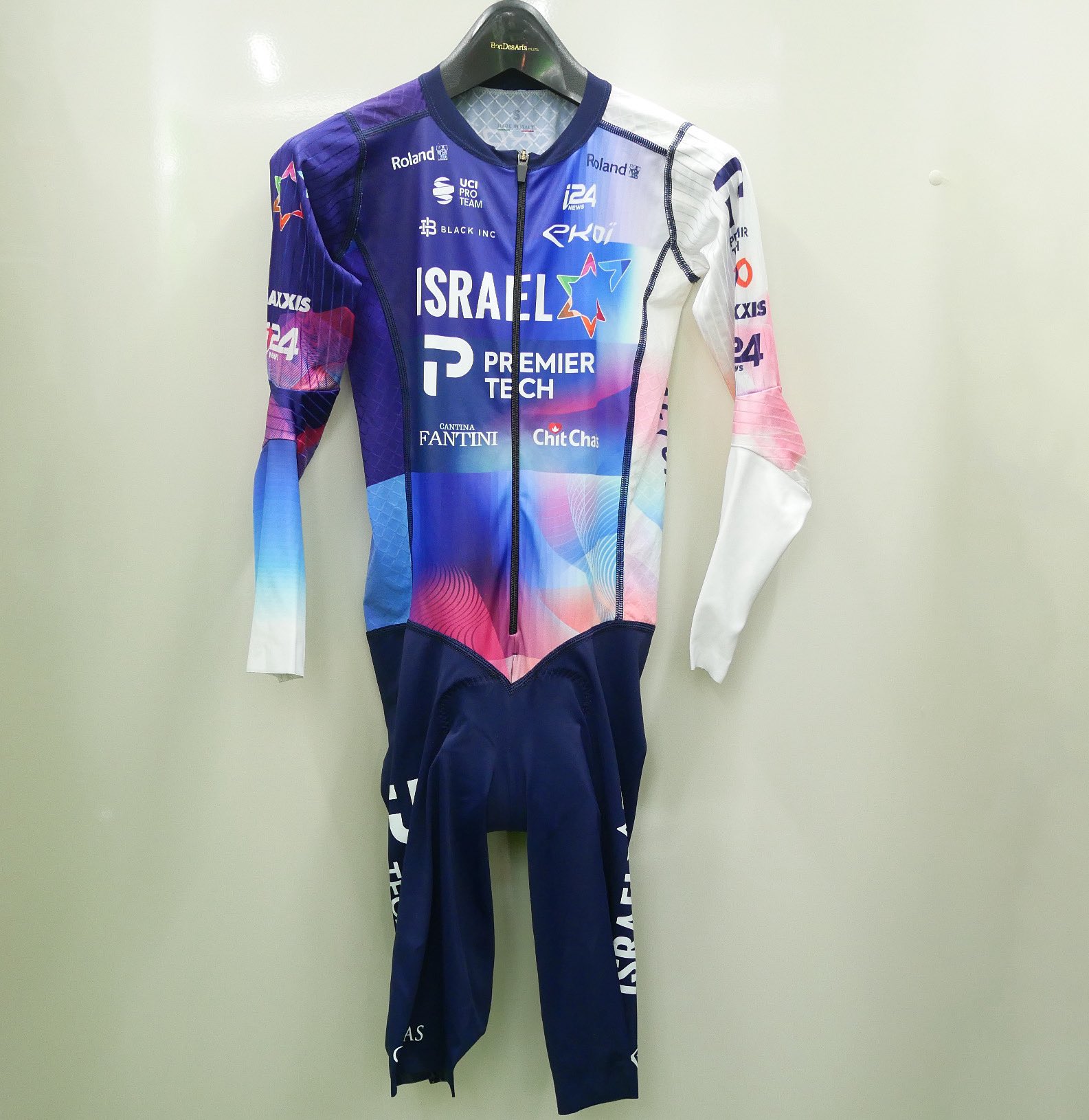 選手支給品 イスラエル・プレミアテック サイクルジャージ XS 選手支給品 イスラエル・プレミアテック サイクルジャージ XS