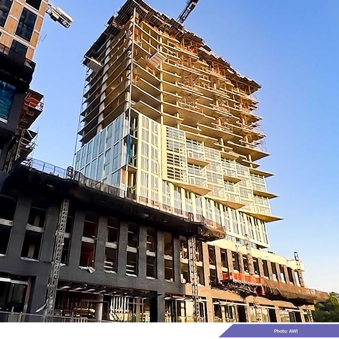 advancedwindow's tweet image. Looking back on 1901 N Moore Street as our AWI window installation teams were hard at  work on this  27-story, 442-unit luxury mixed-use development in Arlington, VA. Partners: Jefferson Apartment Group, Shalom Baranes Associates, @CBGBuildingCo 
#windowinstallation