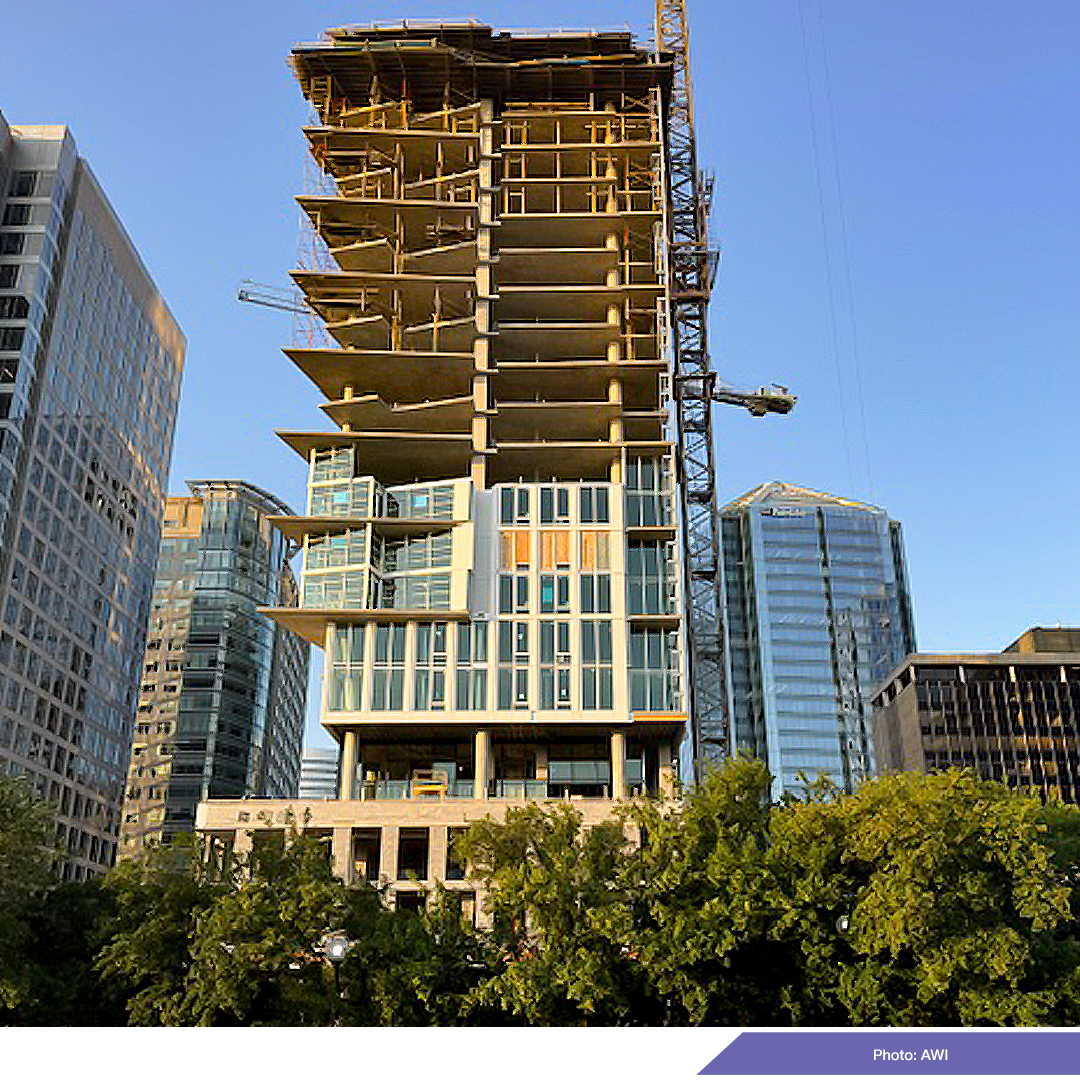advancedwindow's tweet image. Looking back on 1901 N Moore Street as our AWI window installation teams were hard at  work on this  27-story, 442-unit luxury mixed-use development in Arlington, VA. Partners: Jefferson Apartment Group, Shalom Baranes Associates, @CBGBuildingCo 
#windowinstallation