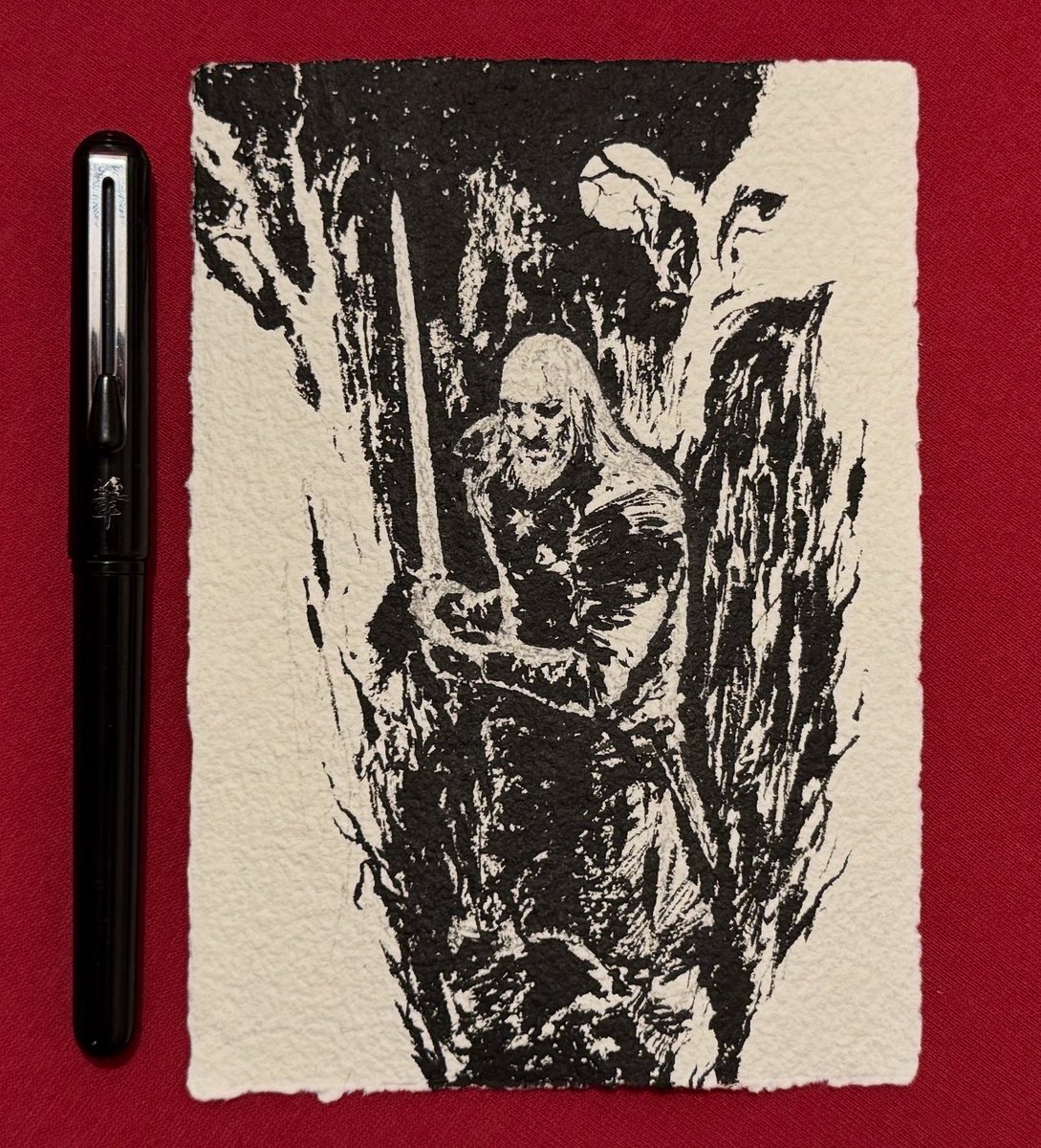 Inspired by Andrzej Sapkowski’s latest book - #inktober