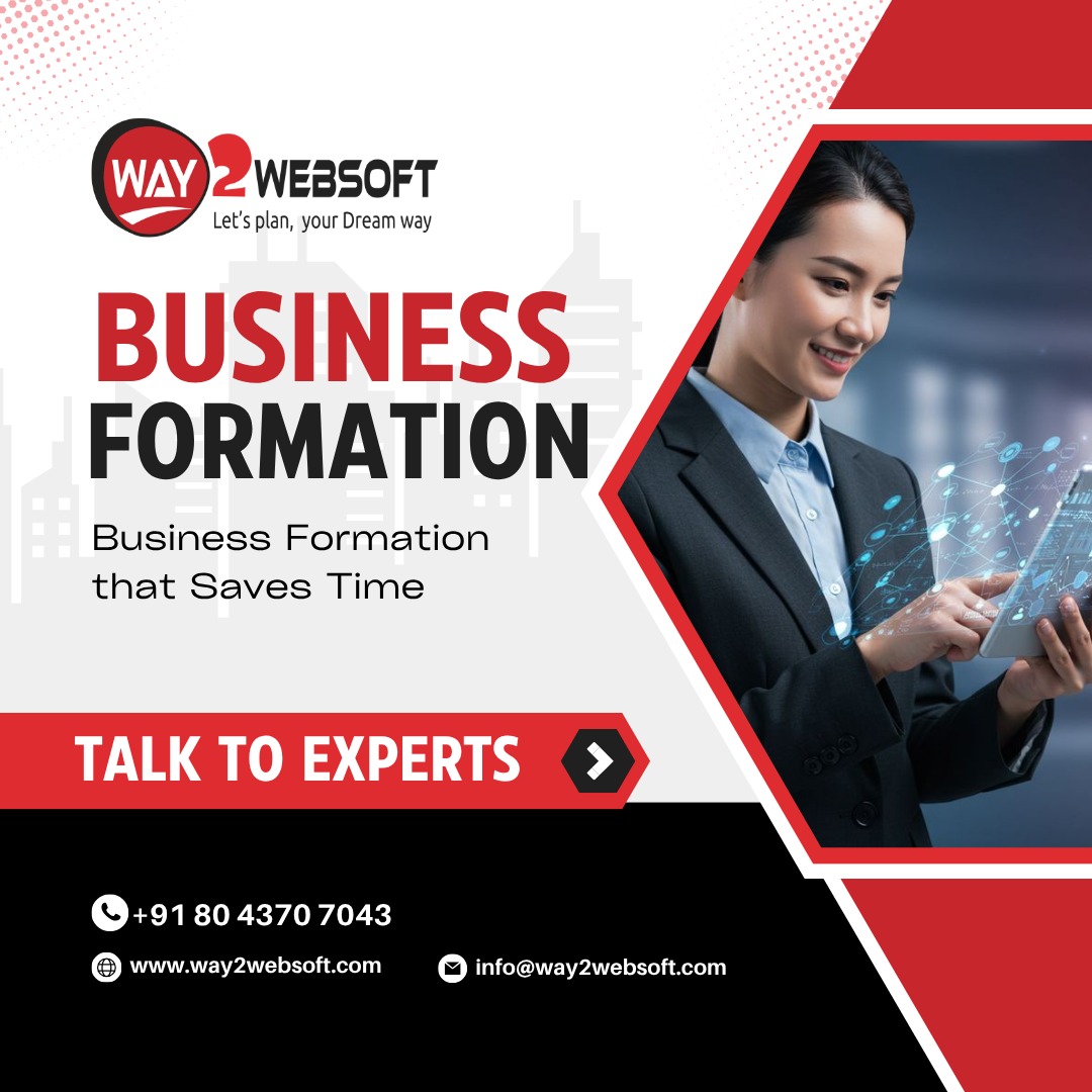 way2websoft's tweet image. Business Formation 
 Start your business confidently with our Business Formation services. From registration to setup, we simplify the process so you can focus on growth!

Visit:way2websoft.com   Email: info@way2websoft.com   Contact: +91 80 4370 7043

 #way2websoft