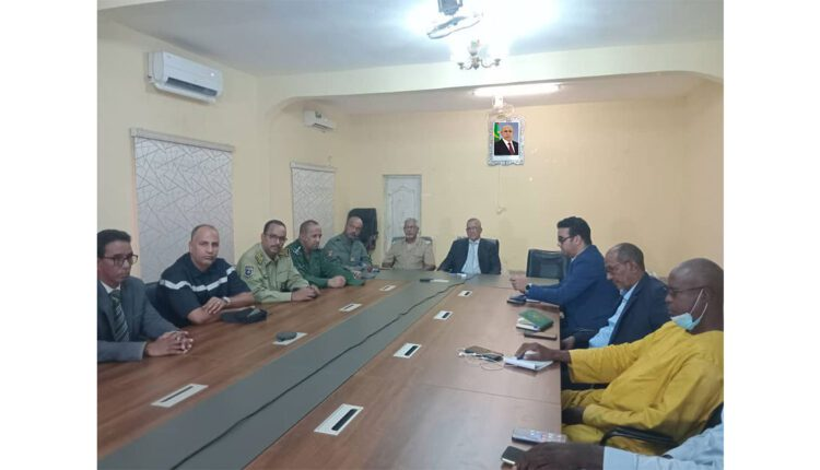 والي كيدي ماغه دحمان ولد بيروك ترأس اليوم اجتماع اللجنة الجهوية للصحة فسيلبابي بعد تسجيل أول إصابة مؤكدة بحمى الوادي المتصدع فالولاية. 
#موريتانيا 
#الصحة