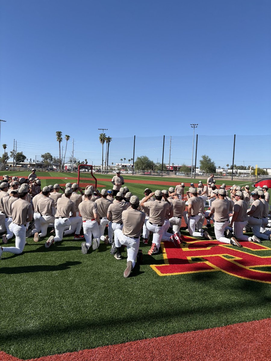 ACUBaseball1's tweet photo. It was a great day celebrating our 1st official day on the brand new ACU baseball field.  Thank you Jesus! 
We Win Forever!
@NAIABall @ACU_AZ @ACUFirestorm @TopPreps @BUSShowcase @UncommittedUsa @BUncommitted @gsacsports @BaseballAmerica https://t.co/a5KXNOKP59