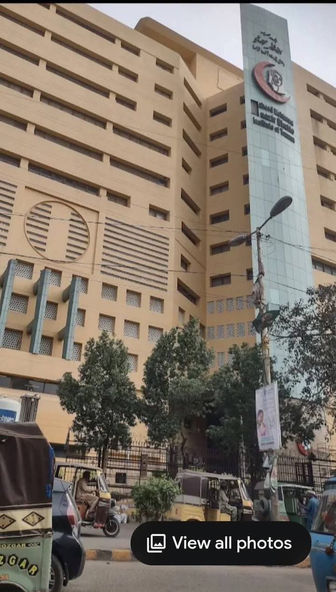 “پٹواری حضرات اس لیول کا کوئی ہسپتال پنجاب کے کسی بھی شہر میں دکھا دیں  جو 100% مفت علاج ہوتا ہو ؟
شہید محترمہ بینظیر بھٹو ٹراما  سینٹر کراچی 👇”