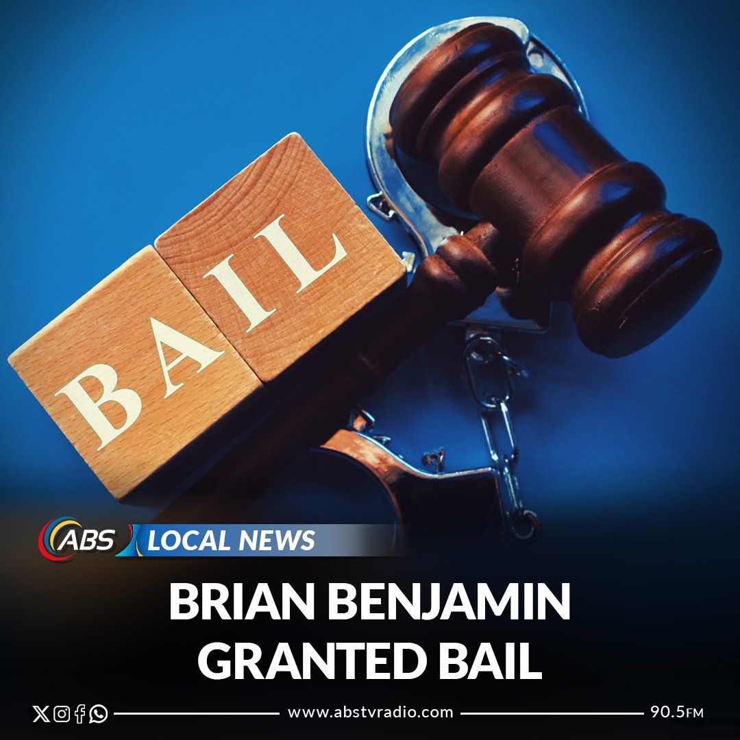 Senior Magistrate Ngaio Emmanuel has granted Brian Benjamin bail.  He will have to pay a $20,000 bail with a $5000 cash component.  The 59-year-old appeared in the magistrates' court early Tuesday on a shooting with intent to murder charge.  
More in the ABS News.