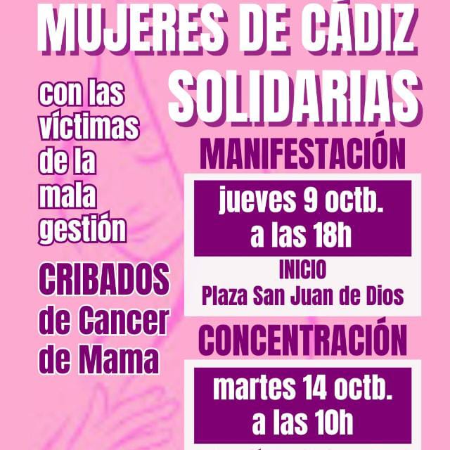 Difundir, por favor !!! 🙏🏻 

Pd. Más de 2000 mujeres pueden tener cáncer y ni siquiera lo saben. 

#juntadeandalucia #sas #sanidadpublicadecalidad #CancerdeMama #juanmamoreno #PartidoPopular #desmantelandolasanidad
