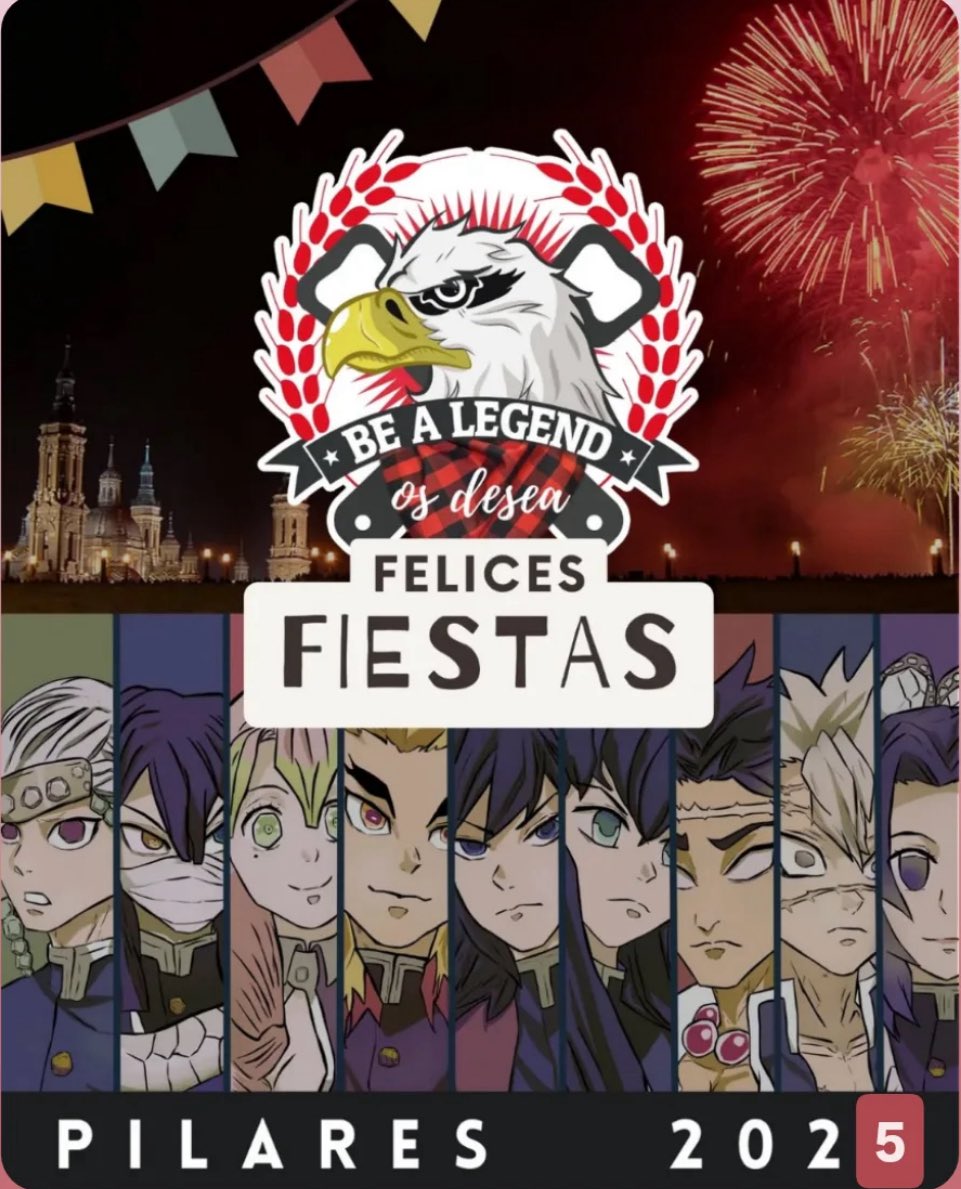 🥳 ¡Felices fiestas del Pilar 2025! 🎉