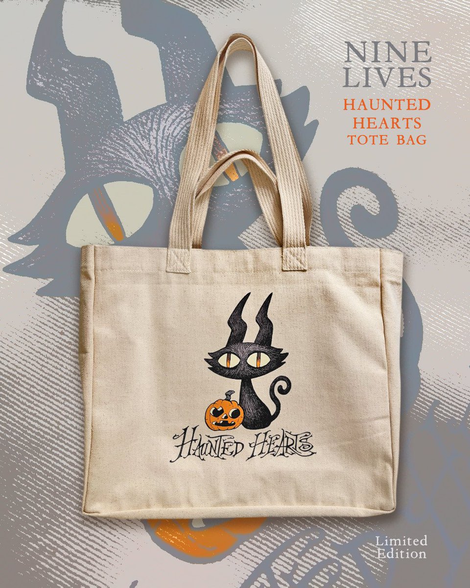 𝐇𝐚𝐮𝐧𝐭𝐞𝐝 𝐇𝐞𝐚𝐫𝐭 𝐓𝐨𝐭𝐞
𝙒𝙝𝙖𝙩𝙚𝙫𝙚𝙧 𝙝𝙖𝙪𝙣𝙩𝙨 𝙮𝙤𝙪𝙧 𝙝𝙚𝙖𝙧𝙩, 𝙨𝙝𝙖𝙧𝙚 𝙞𝙩𝙨 𝙬𝙚𝙞𝙜𝙝𝙩 𝙡𝙚𝙩 𝙩𝙝𝙚 𝘽𝙡𝙖𝙘𝙠 𝘾𝙖𝙩 𝙖𝙣𝙙 𝙝𝙞𝙨 𝙨𝙩𝙧𝙤𝙣𝙜 𝙝𝙤𝙥𝙚 𝙗𝙚 𝙗𝙮 𝙮𝙤𝙪𝙧 𝙨𝙞𝙙𝙚.
𝐃𝐫𝐨𝐩 𝐝𝐚𝐭𝐞 10 OCT 12:00PM. at Line shopping @songsinthings