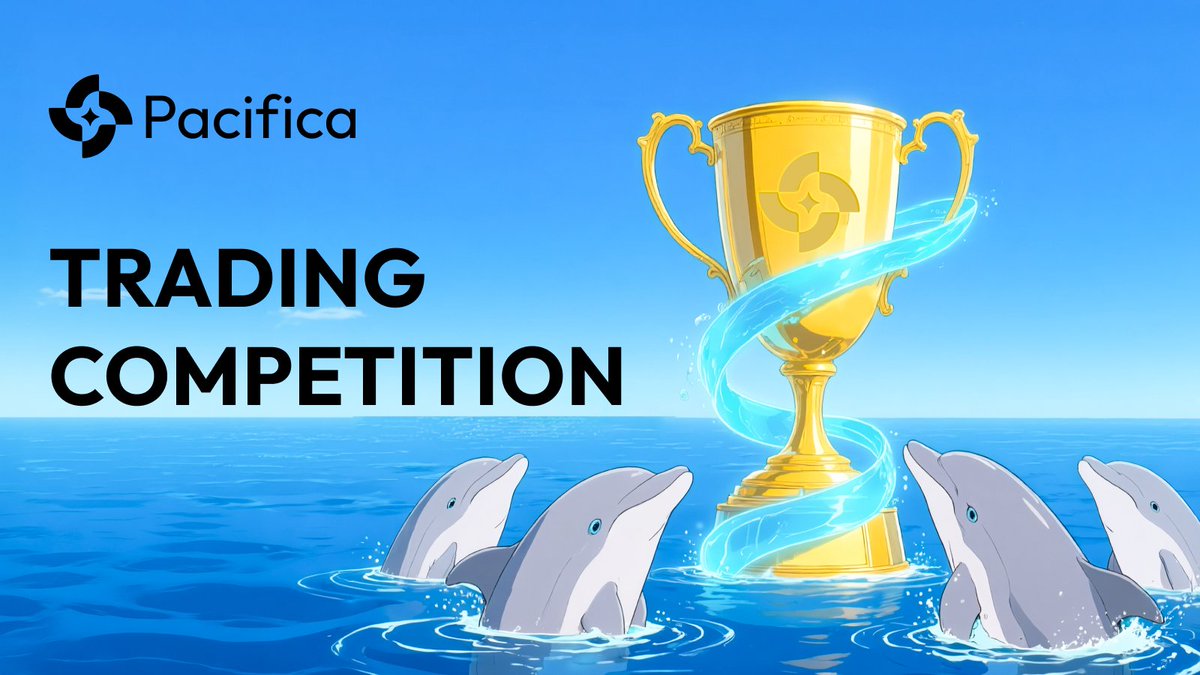 📢Pacifica Trading Competition📢

We're changing things up this week by introducing a new, more dynamic scoring system that rewards consistent performance across three key areas.

Tens of thousands of points are up for grabs, stay tuned for more details 😉

Start: Tuesday, 7th of