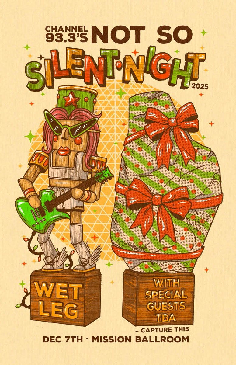 .<a href="/wetlegband/">Wet Leg</a> .<a href="/missionballroom/">mission ballroom</a> .<a href="/KTCLchannel933/">KTCL Channel 93.3</a>  12.07.25 #NOTSOSILENTNIGHT TICKETS ON SALE FRIDAY, OCTOBER  10 AT 10AM MST AT AXS.COM