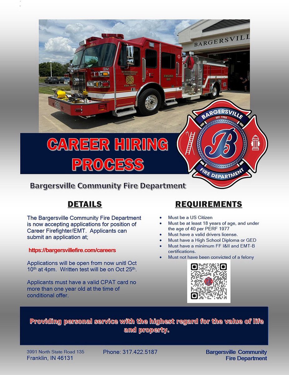 Bargersville Fire Department 🇺🇸 tweet media