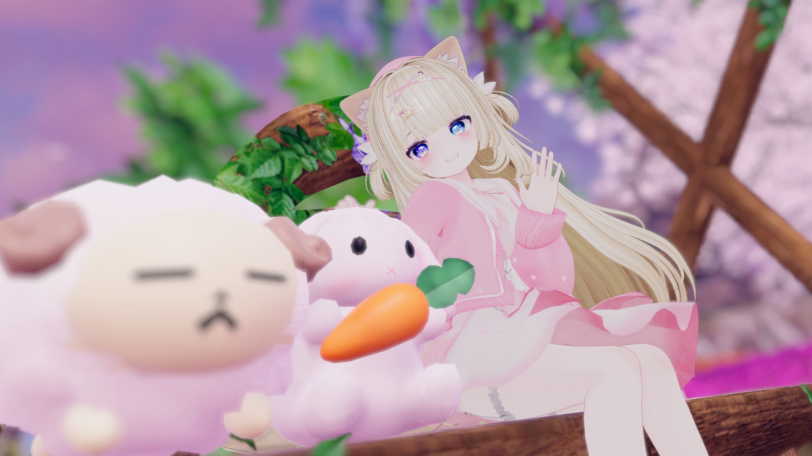 Starmania 冬眠的地鼠君 鍾離 盤石芽生の花 ガレージキット Starmania