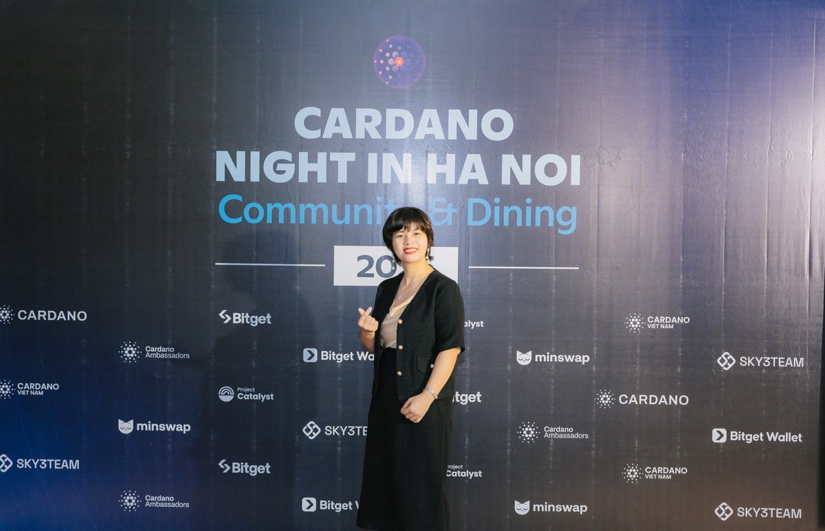 I’ve been less active online the past two months—thank you all for checking in, and sorry for the silence 🙏
My love for the Cardano community is still strong ❤️ I’ve been quietly focusing on internal prep (building connections within Vietnam’s blockchain industry, growing
