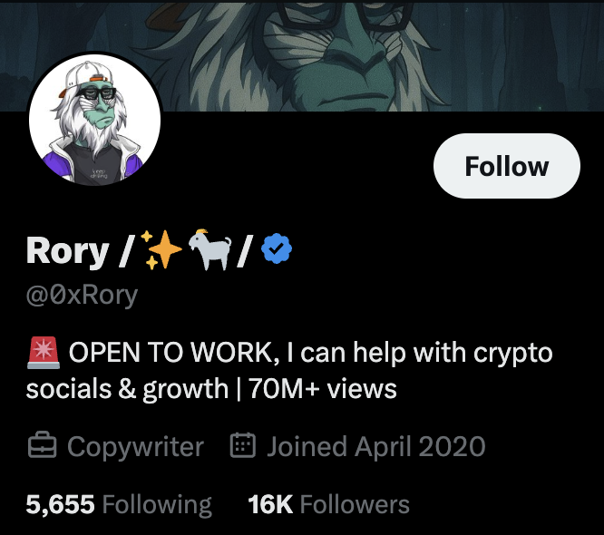 Rory /✨🐐/ tweet media