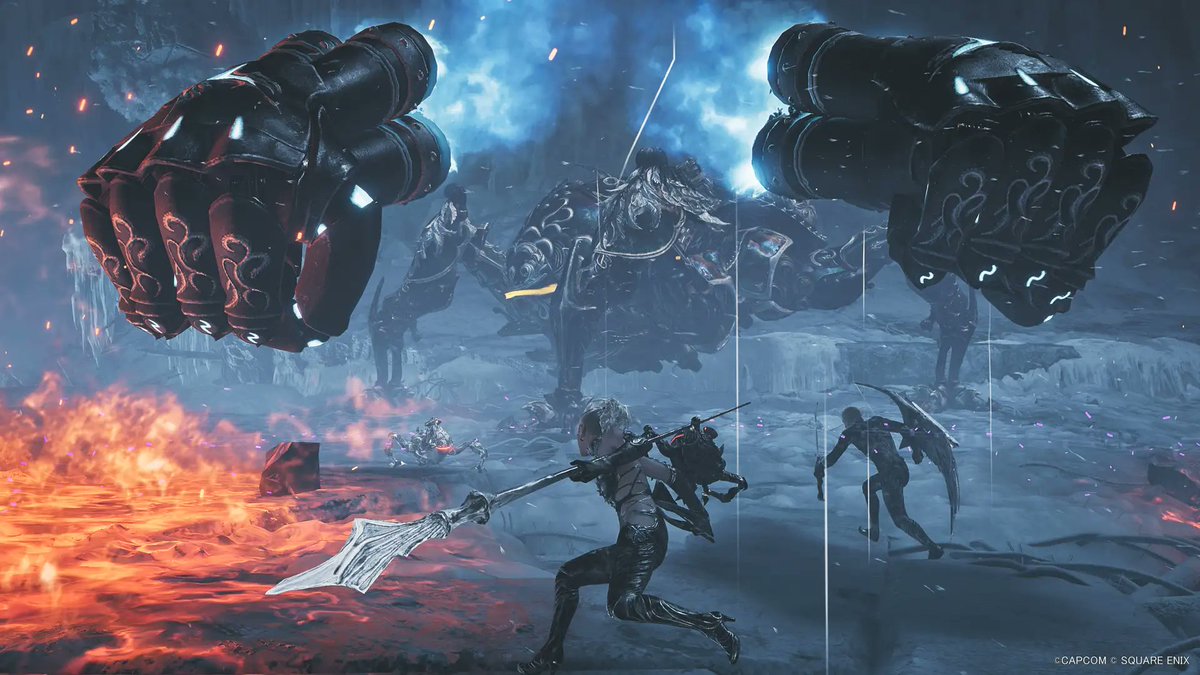 「『FF14』コラボの影響か?『モンハンワイルズ』無料アプデ第3弾からレビュー落ち」|⚡Game*Spark⚡のイラスト