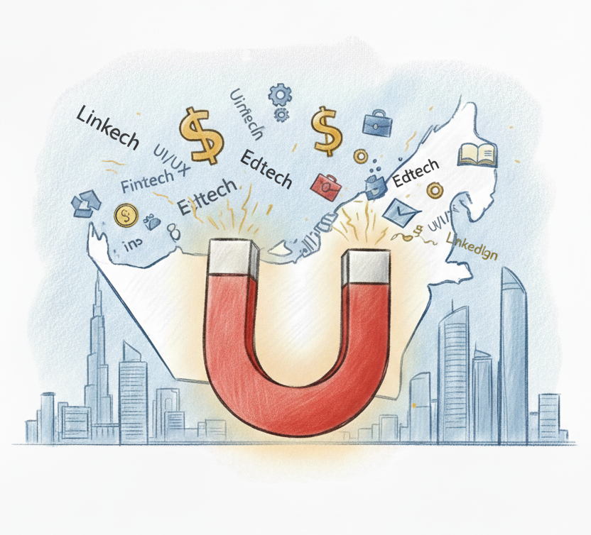 simplify_ux's tweet photo. هل تريد أن يجدك مديرو التوظيف بسهولة في الإمارات؟ 🇦🇪
الكلمات المفتاحية (Keywords) هي السر!

ضع كلمات مثل "UX Designer" أو "UI/UX" في عنوانك وخلاصة البروفايل.

استخدم مصطلحات خاصة بصناعة معينة (مثل "Fintech" أو "Edtech") إذا كنت متخصصًا فيها. https://t.co/WDwrDukAhl