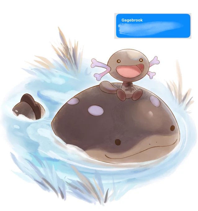 Experimenting with procreate's brushes (ft. pokemon requests from insta)