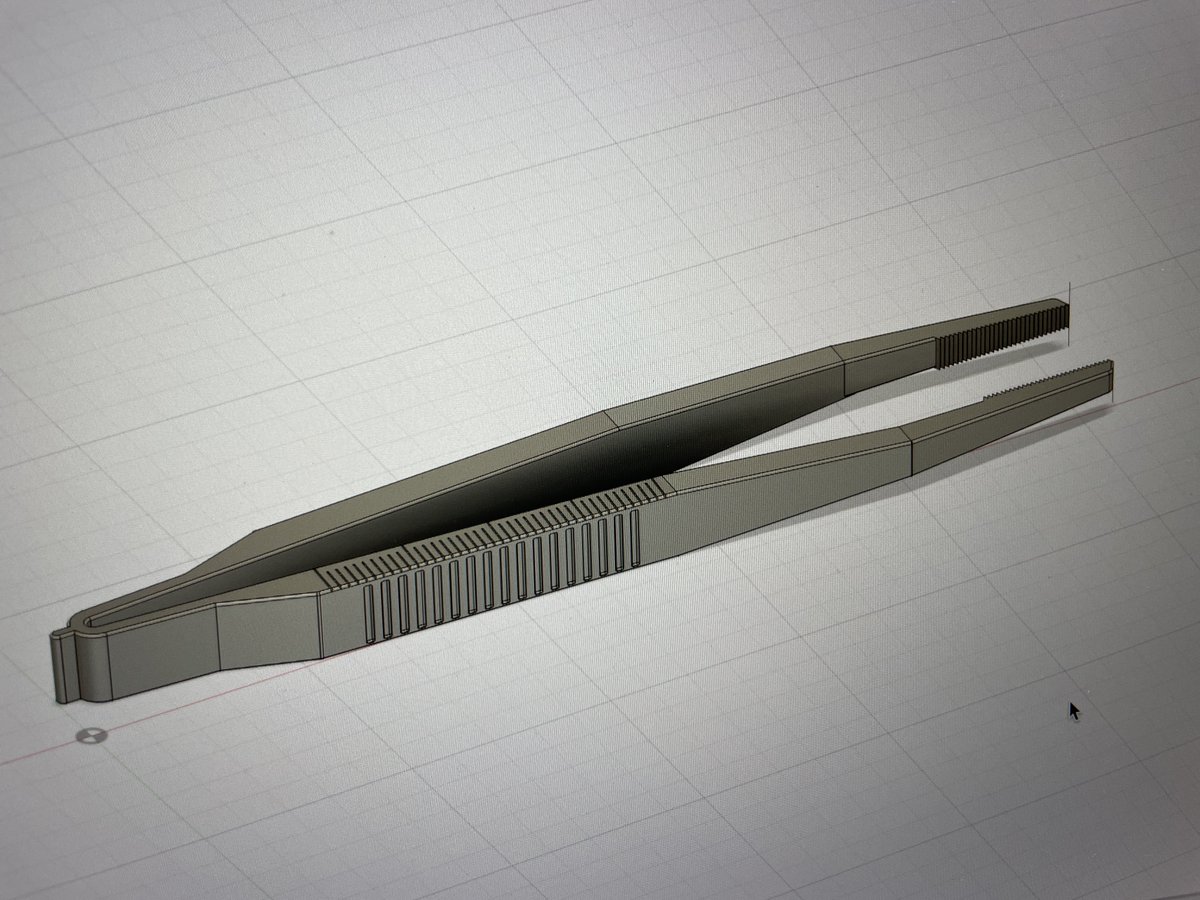 rvycom1's tweet image. ピンセットを作ってみる。