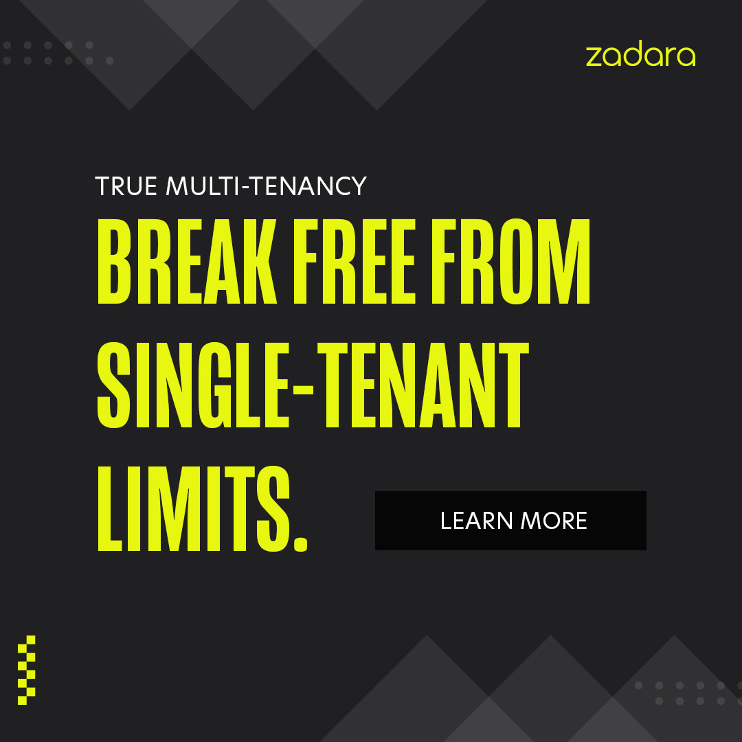Zadara's tweet image. Zadara delivers true multi‑tenancy for sovereign AI, compute and data services. Tenant instances are isolated by design, guaranteeing performance, security and redundancy while you scale.

Learn More:
eu1.hubs.ly/H0nrT5q0

#multitenant #msp #edgecloud #cloud #single-tenant