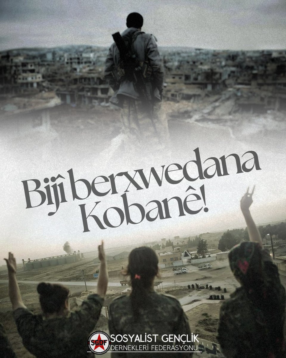 11. Yılında Kobanê serhildanını selamlıyoruz! 

Bundan 11 yıl önce, "Kobanê düştü, düşecek" naraları atanların karşısında halk onurlu bir direniş başlattı. Sokaklarda, meydanlarda, sınır nöbetlerinde; "düşmedi, düşmeyecek" iradesi ile,  barbar IŞİD çetelerinin kuşatması