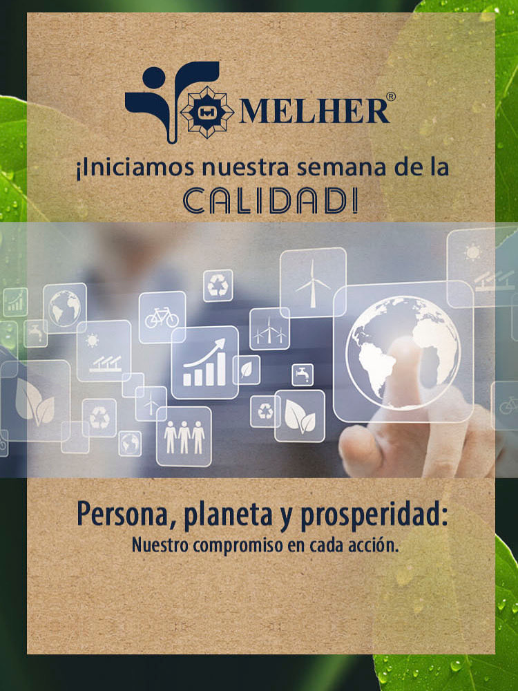 Iniciamos la Semana de la Calidad con el lanzamiento de nuestra estrategia de sostenibilidad, reafirmando nuestro compromiso con un futuro responsable y consciente.

La sostenibilidad ahora late en el corazón de Melher.

#somossostenibilidad #semanadelacalidadmelher