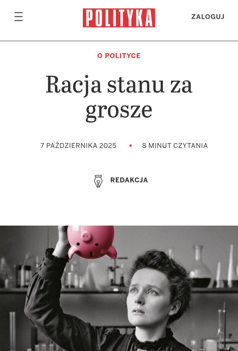 Łukasz Okruszek (@lokruszek) on Twitter photo Nie do końca to mialem na myśli mówiąc zespołowi, że jesienią ruszamy z "ofensywą publikacyjną" :) Zapraszamy do tekstu w <a href="/Polityka_pl/">Tygodnik POLITYKA</a> nr 41 oraz na ProjektPulsar. I oczywiście do podpisywania, może którejś jesieni uda się wtedy skupić na pracy naukowej;)
x.com/LOkruszek/stat… Nie do końca to mialem na myśli mówiąc zespołowi, że jesienią ruszamy z "ofensywą publikacyjną" :) Zapraszamy do tekstu w <a href="/Polityka_pl/">Tygodnik POLITYKA</a> nr 41 oraz na ProjektPulsar. I oczywiście do podpisywania, może którejś jesieni uda się wtedy skupić na pracy naukowej;)
x.com/LOkruszek/stat…