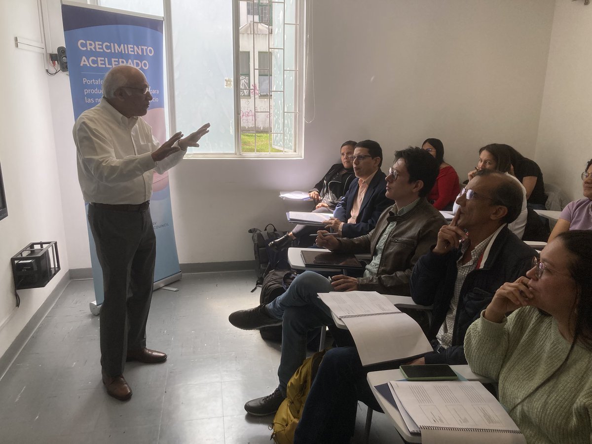 Hoy en el <a href="/ICTAUNAL/">ICTA - UNAL</a> con el Dr. Valente B. Alvarez, The Ohio State University, Director del
Food Industries Center, capacitando actores de la industria láctea colombiana. <a href="/DIEB_UNAL/">Investigación y Extensión Bogotá - UNAL</a> <a href="/UNALOficial/">Universidad Nacional de Colombia</a>  #Unal