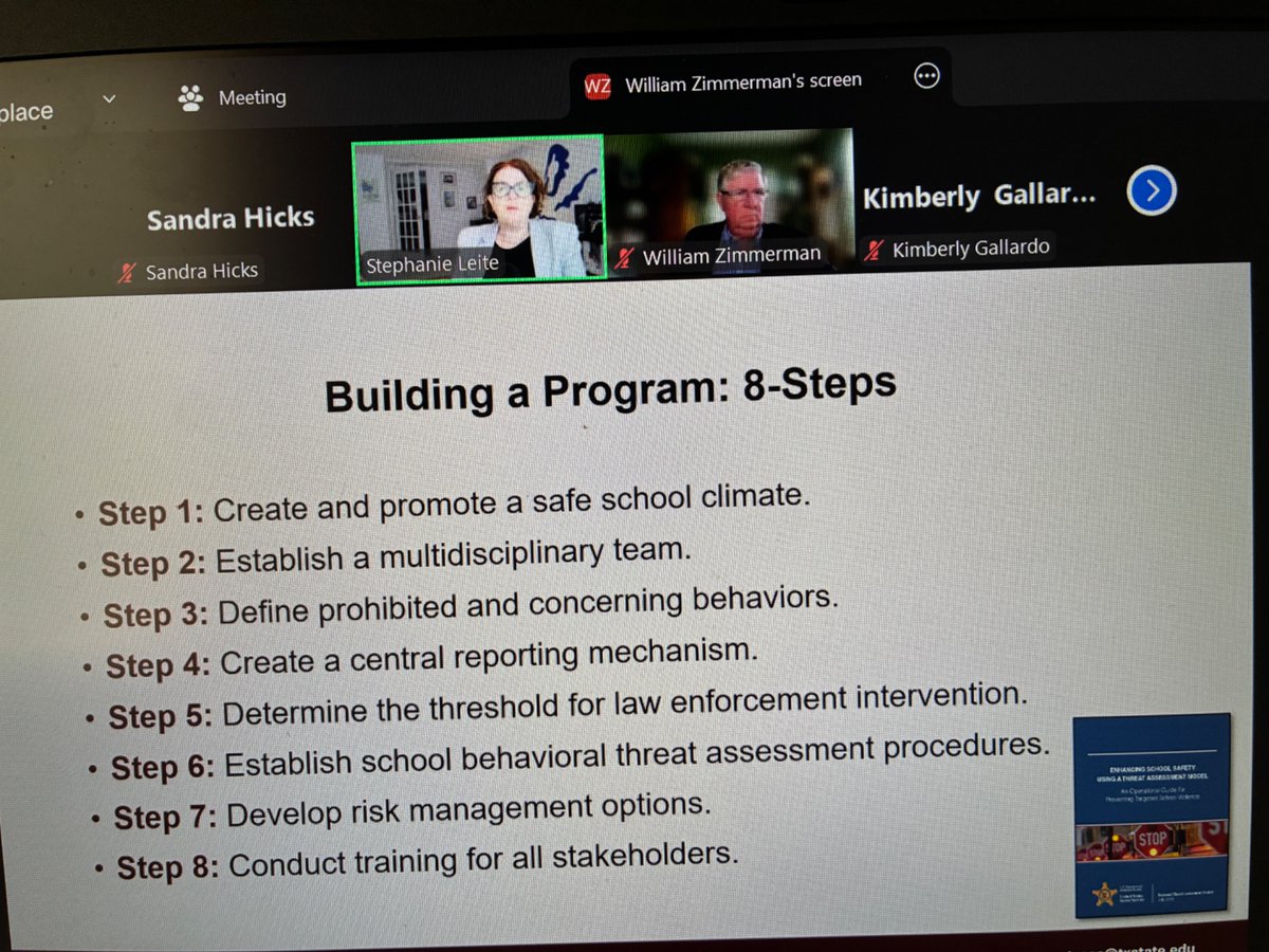 Building a Program: 8-Steps <a href="/TxSchoolSafety/">TxSSC</a>