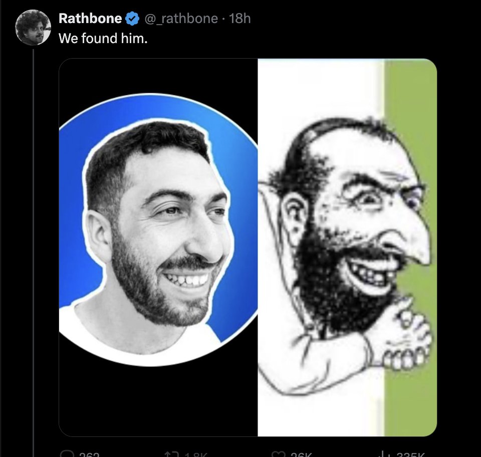A literal antizionist posted antisemtic meme, <a href="/MeatyMcMeatface/">Meaty McMeatface</a> is a literal retard.