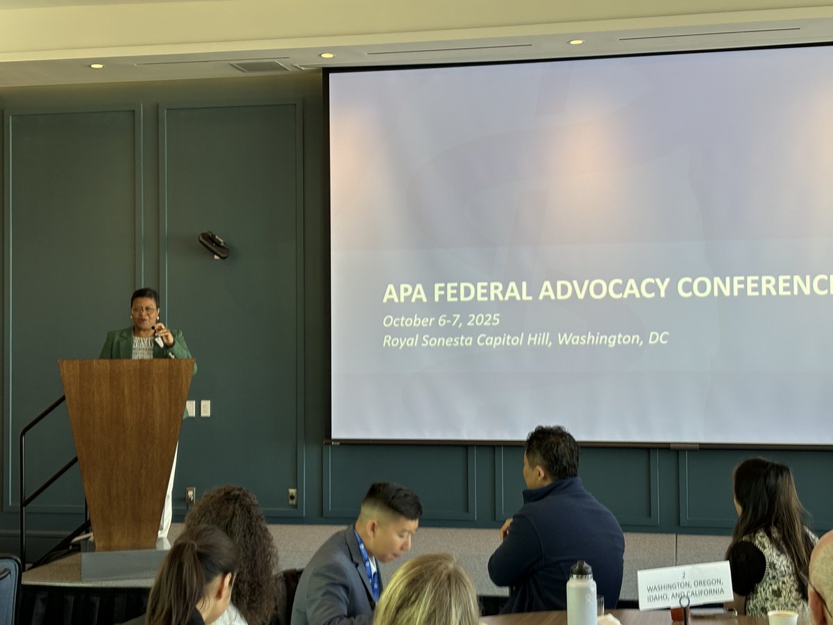Yesterday kicked off the 2025 APA Federal Advocacy Conference in D.C. with remarks from President-Elect Mark Rapaport, M.D., and APA CEO Dr. Wills, plus a warm welcome for first-time attendees!