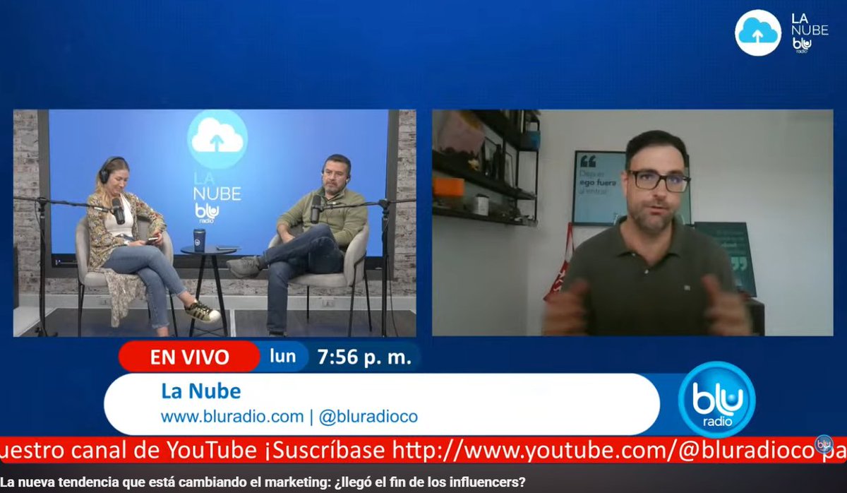 Gracias a la @universidadVIU por hacer posible esta entrevista y a <a href="/BluRadioCo/">BluRadio Colombia</a> 🇨🇴 por contar conmigo para conversar sobre cómo la innovación, la educación y la tecnología están transformando la comunicación y el aprendizaje.

🎙️ Entrevista completa 👉 youtu.be/8eejMhuyWs0