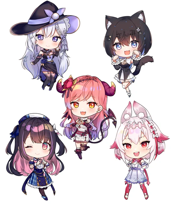あやぽんず様 初めまして!ねぎの木と申します! 等身、SDともに制作可能でございます! ご縁がございましたら何卒よろしくお願いいたします!