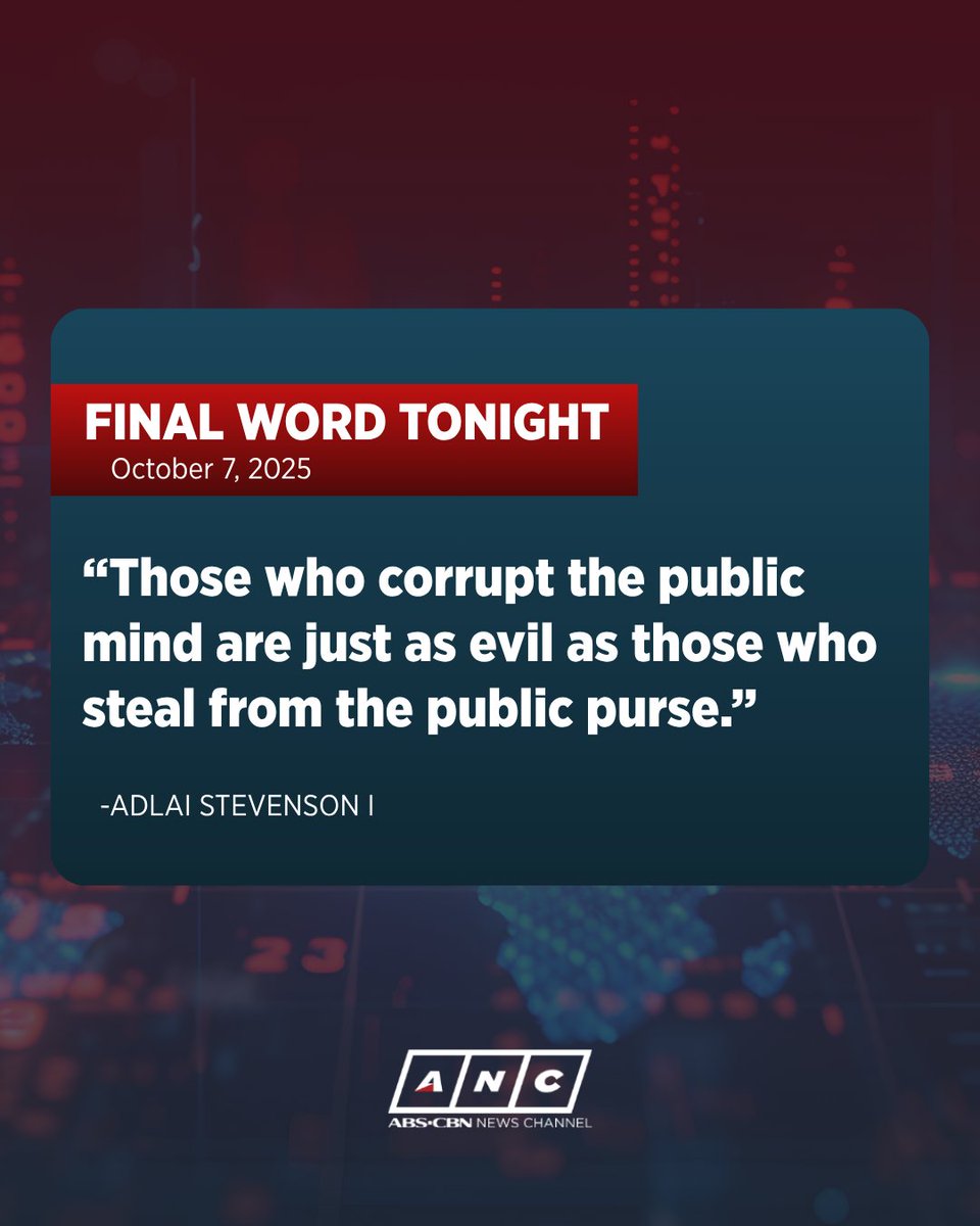 Final word tonight: