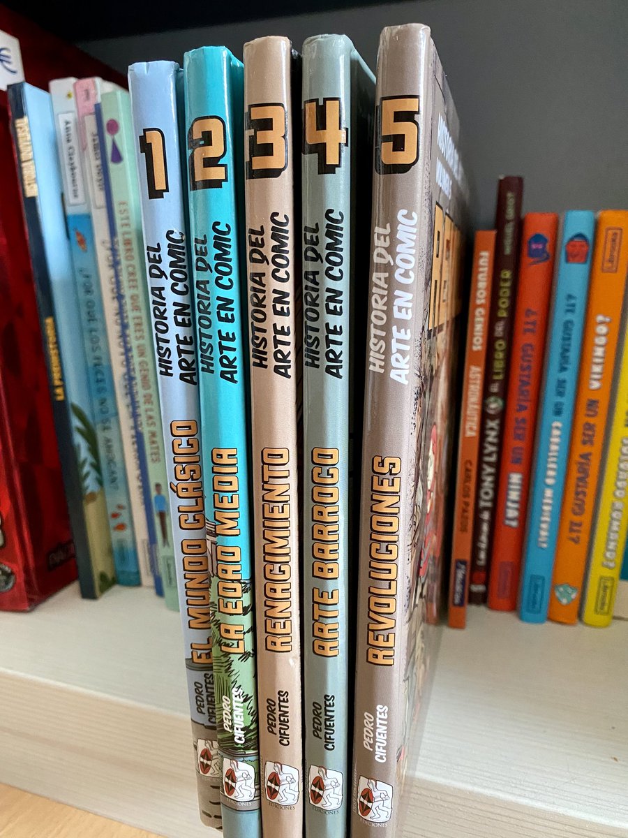 📢 ¡Extra! ¡extra! ¡Ya está a la venta el Volumen 5 de la colección "Historia del arte en cómic"! 🏛️ Unos cómics que nos ENCANTAN, creados por Pedro Cifuentes y publicados por <a href="/DespertaFerro/">Desperta Ferro</a> . Aquí tenéis una reseña y opinión de esta colección de cómics 👉🏻 padresfrikis.com/resena-histori…
