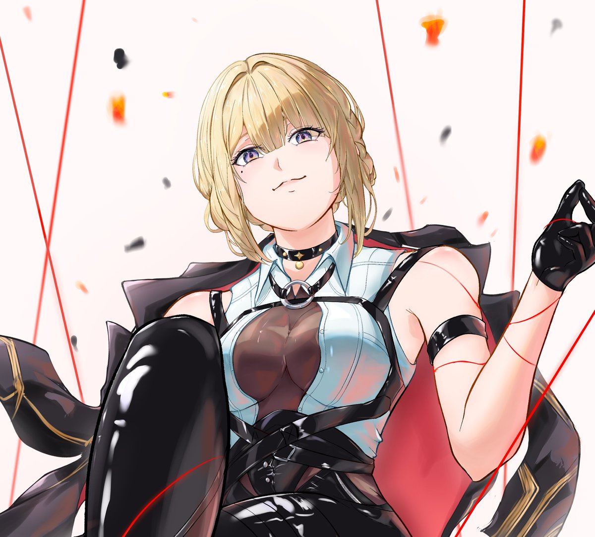 kilarima's tweet image. Put the coat on her 🎂🫰

#Evelyn #EvelynZZZ #zzzero #ZZZ #zzzfanart #birthdaygirl #illustration #Digitaltober