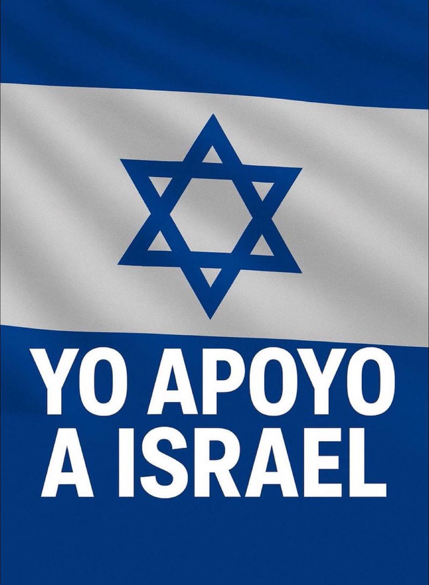 Levanten la mano 🙋 los que siguen firmes con Israel