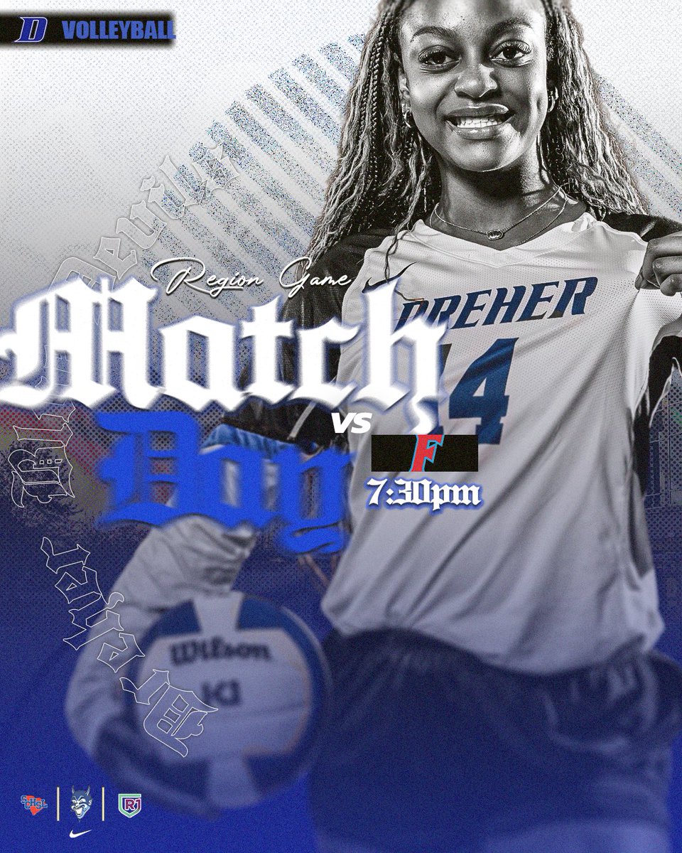 Blue Devils v Falcons on Millwood ‼️🏐
🏟️: HOME vs AC Flora 
🆚: AC Flora Falcons 
⏰: JV @ 5:30 | Varsity @ 7:00