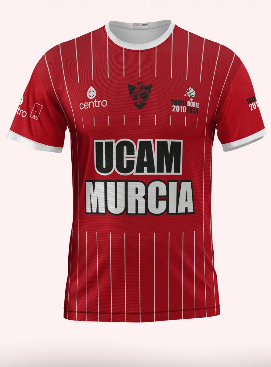 TripleDobleTeam's tweet photo. 🧵 1/3

Fruto de la colaboración con @PacoConfort y @FundacionDecyde y en línea con la equipación conmemorativa de esta temporada de @UCAMMurcia, nace la nueva camiseta Grad4 TripleDoble 🔥

#UCAMMurcia #Grad4TripleDoble #Eterno

📸👇 https://t.co/TaLj6JWwcR
