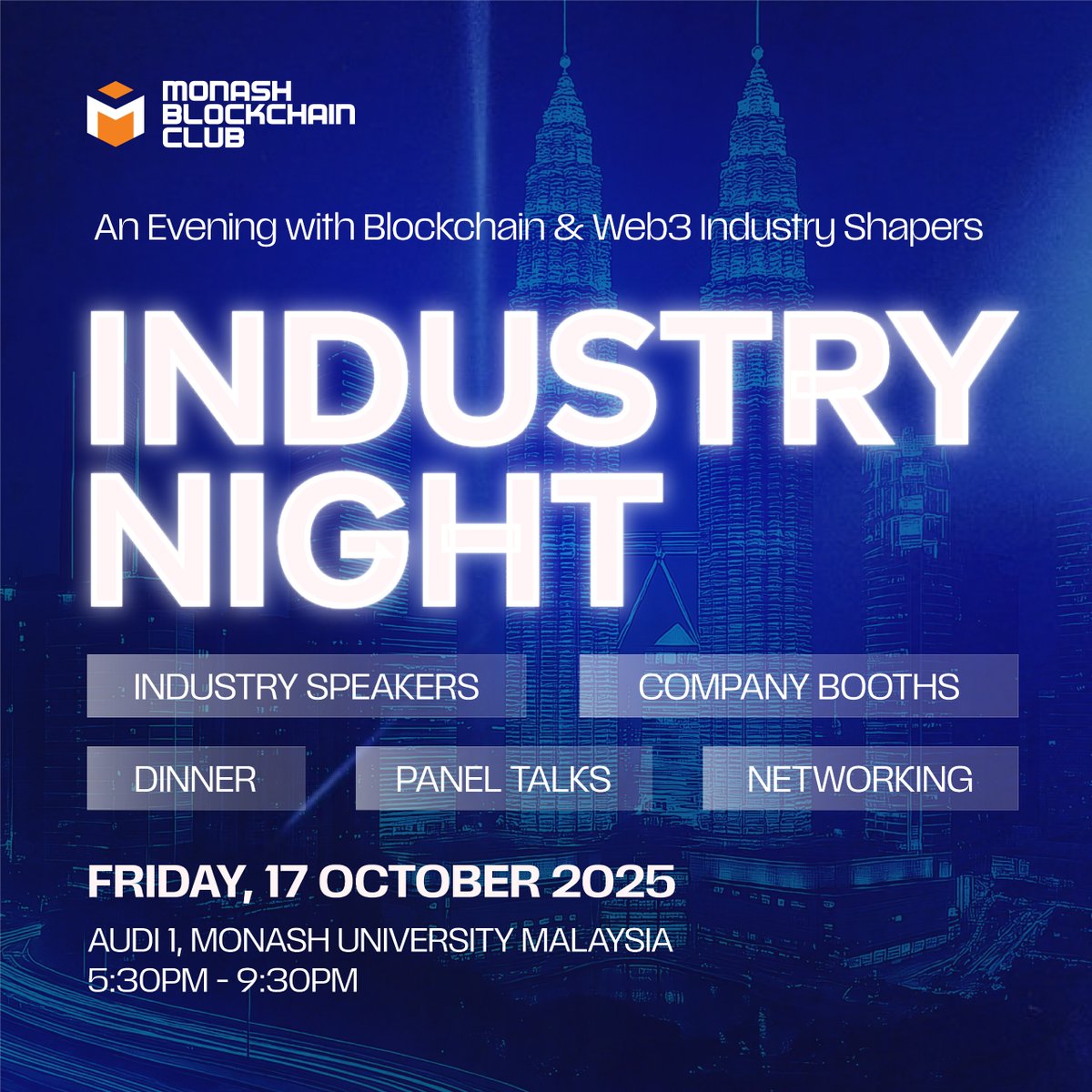 Monash Blockchain Club tweet media