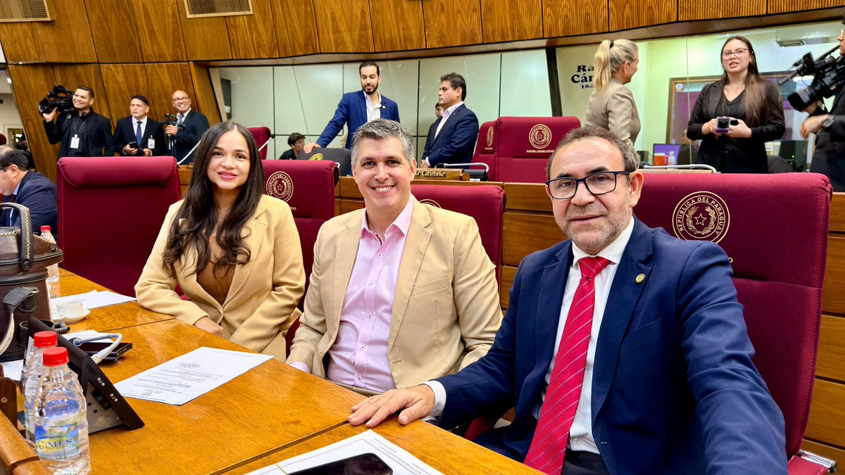 cerini_py's tweet image. Ya en sesión! @DiputadosPy #ParaguayProspera🇵🇾