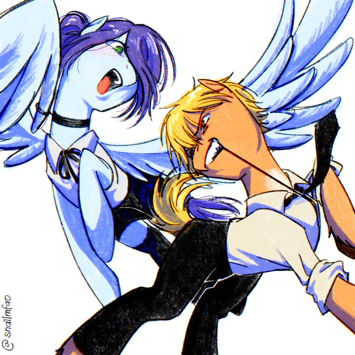 #csmtober day 7: AU (ponified)