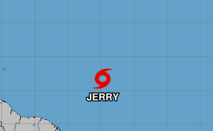 "Hello............Jerry!" (a non-event for oil. Just been waiting to use that line since the storm names list came out)