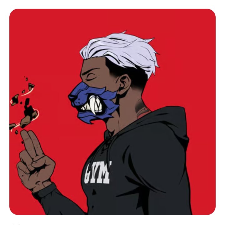 DragonflyRed24's tweet photo. Like to thank @Project_Ishin for the human form Nft. Sleek. I like it. 
I'm a little behind with everything at the moment, but I'll try to catch up quick lol https://t.co/SlySz71vsX
