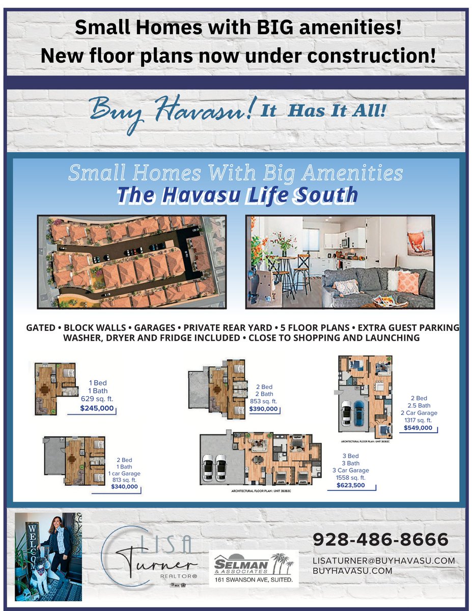 lafig's tweet photo. 🏡✨ Dreaming of a cozy, stylish Home in beautiful Lake Havasu? Look no further!

📞 928-855-9781

🔗 Visit us at https://t.co/Dbb5ZQ5KWt for listings and more info!

#TinyHomes #LakeHavasuLiving #BuyHavasu #LisaTurnerRealEstate #DreamHome https://t.co/yuOZi5lZdE