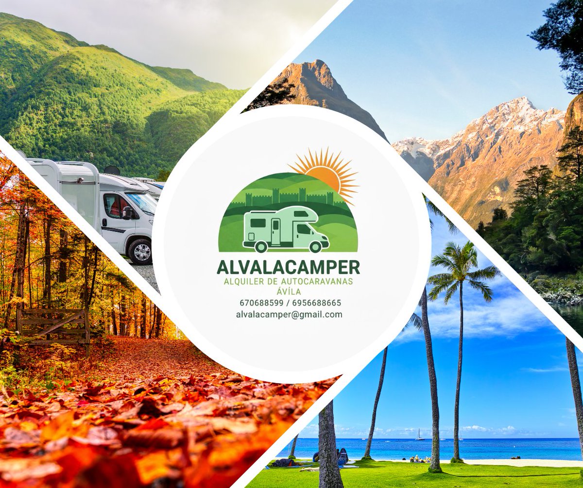 Alvalacamper's tweet photo. ¡El equipo #Alvacamper ya está en las redes! 👋 Somos tu llave para la libertad de viajar a tu propio ritmo.

Acabamos de aterrizar en Twitter/Facebook/Instagram para compartir contigo la pasión por las rutas y el alquiler de #caravanas en #Ávila🚐

Síguenos para no perderte nada https://t.co/YVinVwbB3a
