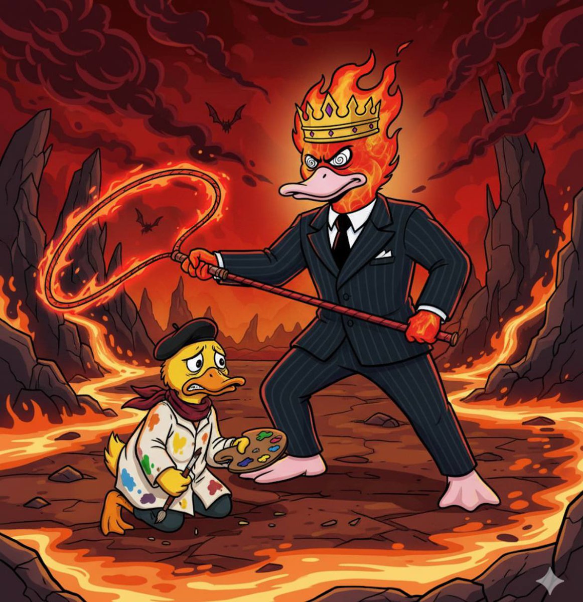 bullish 🦆🟣 tweet media