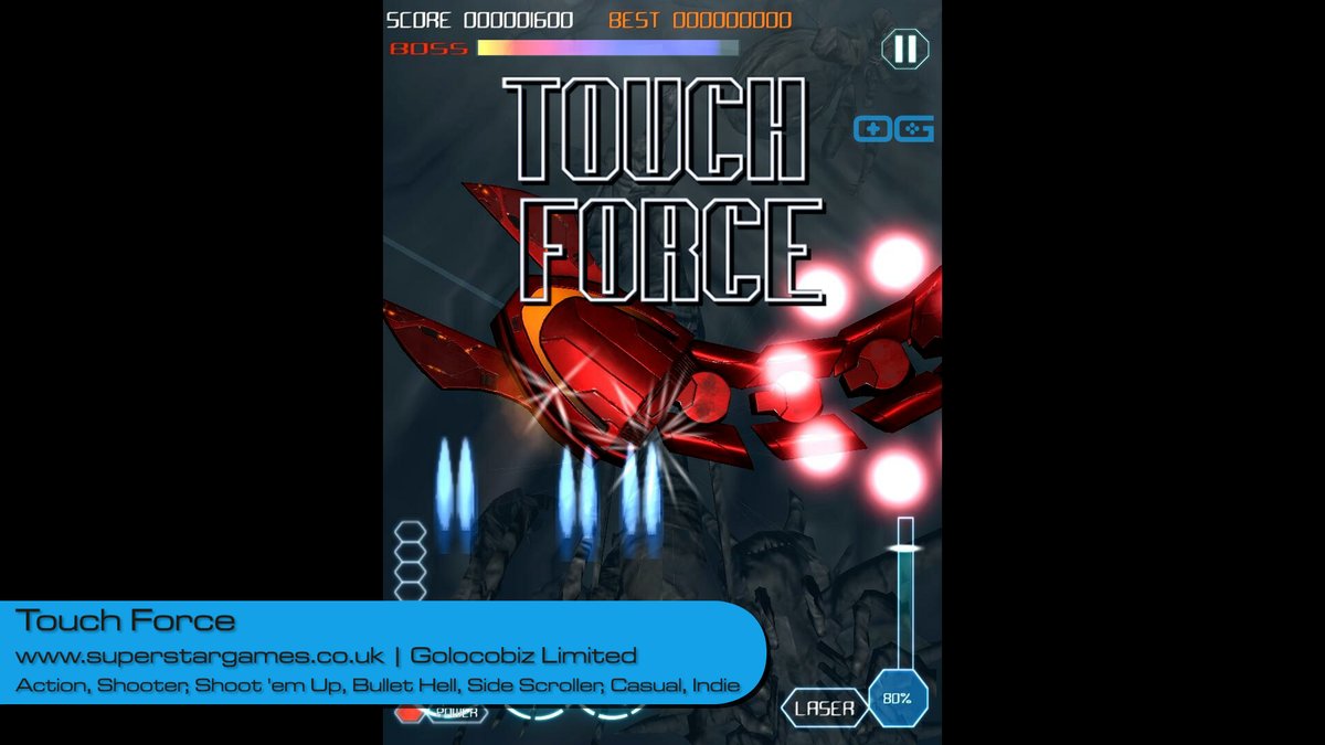 OverageGmngCom's tweet image. OG plays Touch Force!
youtube.com/watch?v=8cYEHY…
Like & Sub!
@BoboStein
#shooter #shmup #bullethell #sidescroller #IndieGameTrends #IndieWatch #IndieDev #GameDev #IndieGameDev #IndieGame #IndieGames #Gameplay #letsplay #gaming
